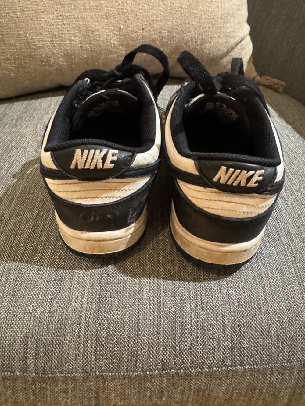 Nike Dunk Low Panda GS Black White Sneakers Youth 4Y - Picture 9 of 9